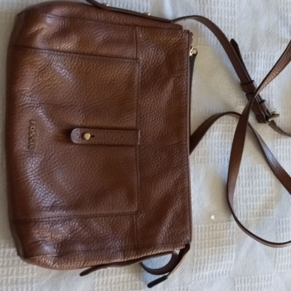 Fossil leather women's